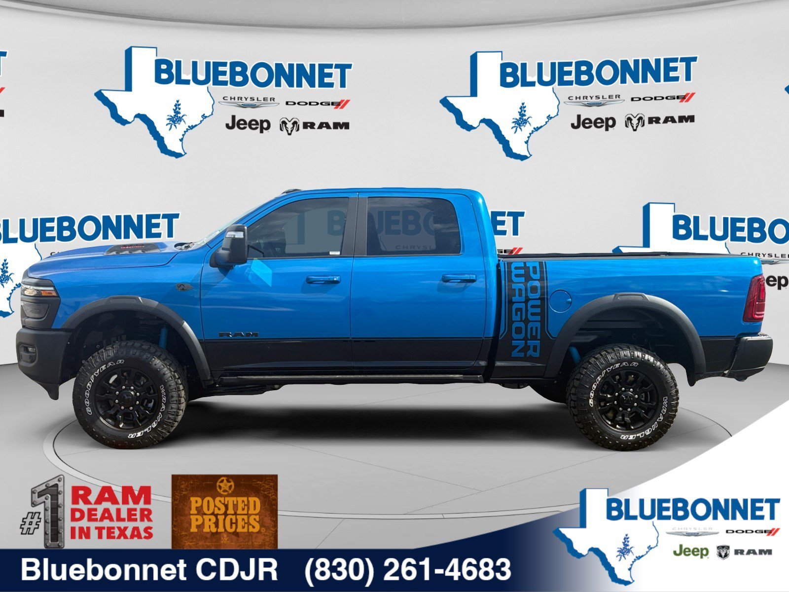 New 2027 Hydro Blue Pearl-Coat Paint RAM Power Wagon Hemi image 8