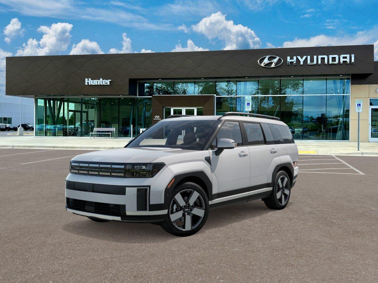 New 2027 Serenity White Hyundai Limited image 1