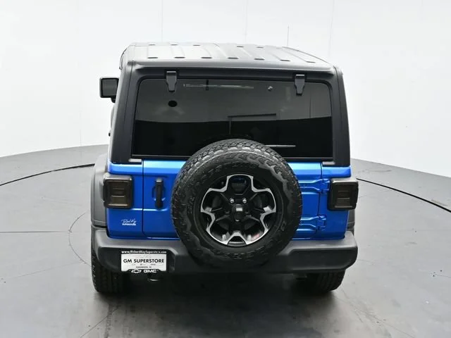 Used 2021 Hydro Blue Pearlc Jeep Sport S image 34