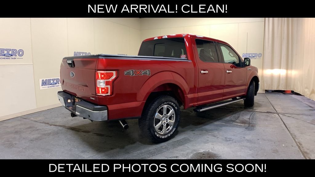 Certified Used 2020 Red Metallic Ford XLT image 3