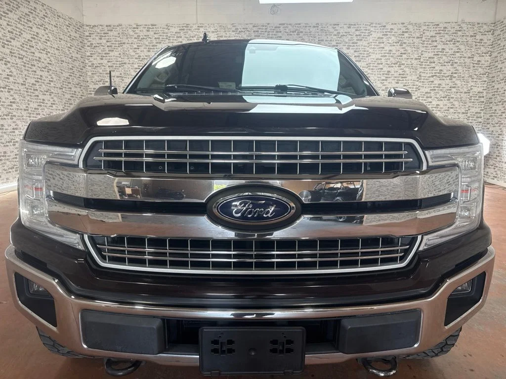 Used 2018 Magma Red Metallic Ford Lariat image 2