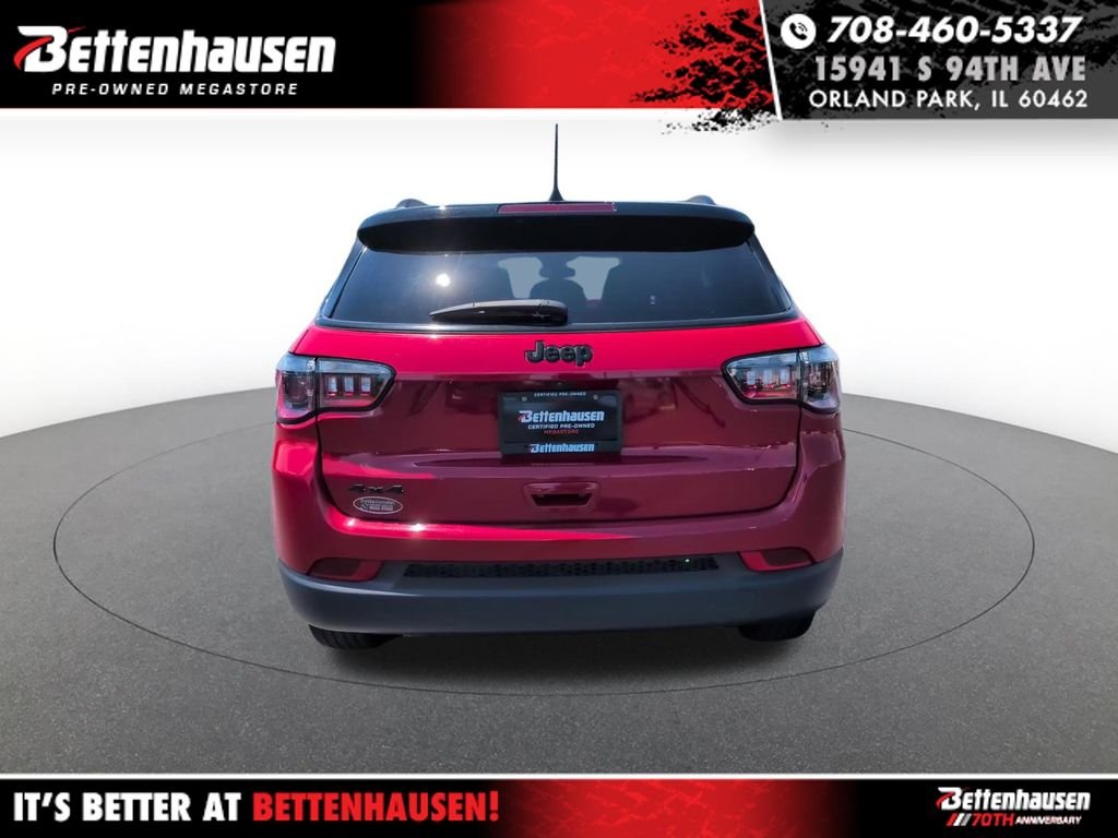 Certified Used 2023 Red Jeep Latitude image 6