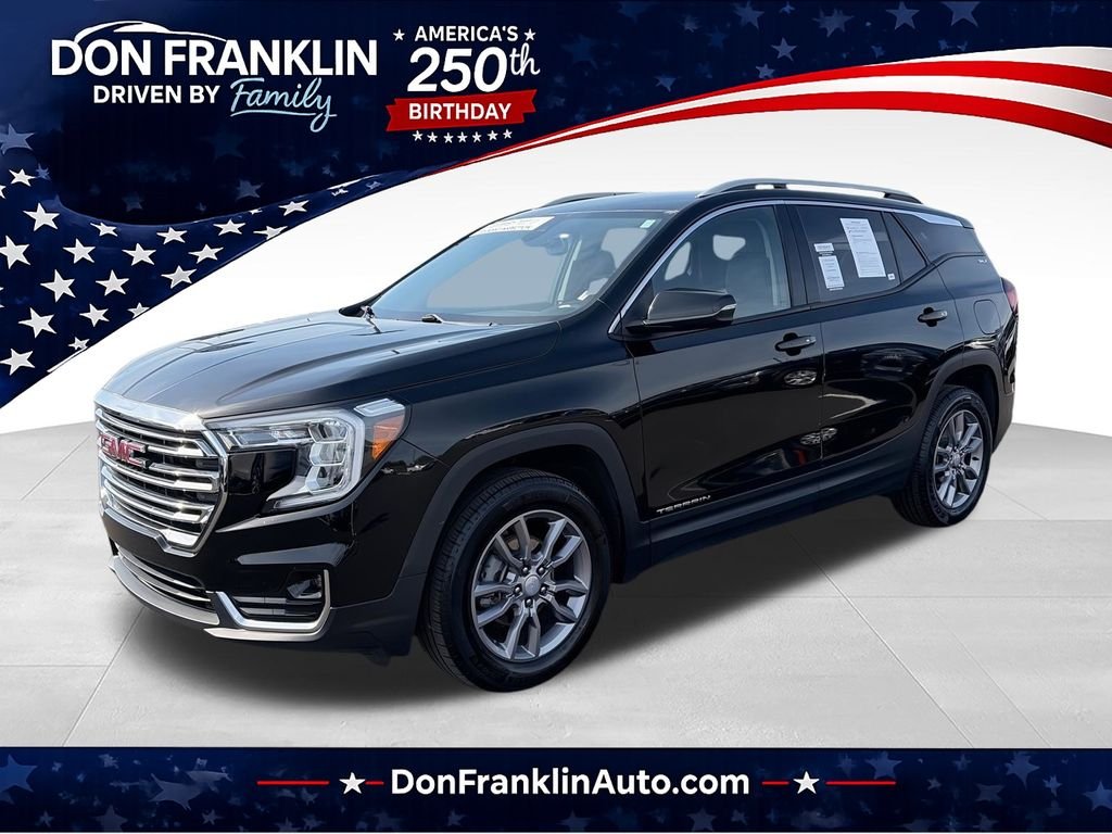 Used 2024 Black GMC SLT image 1