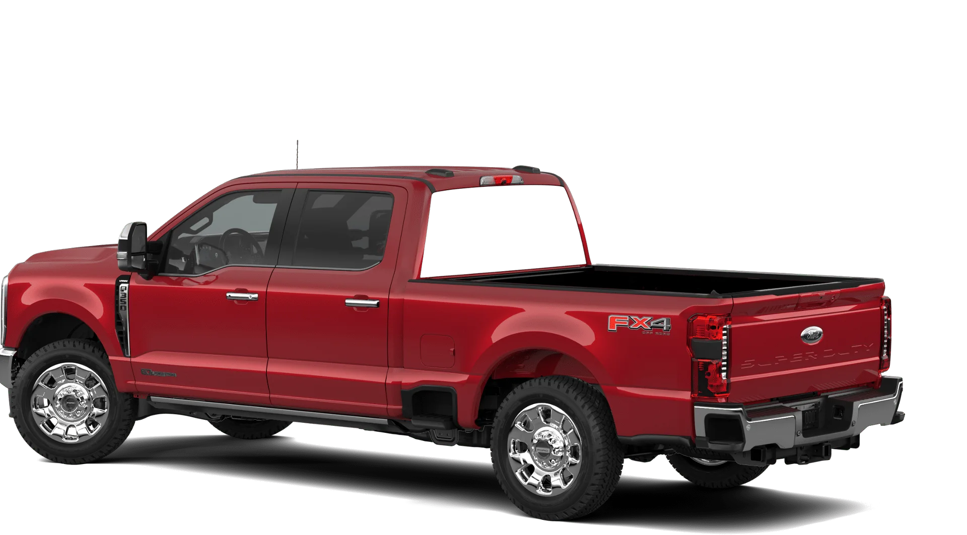 New 2026 Ruby Red Metallic Tinted Clearcoat Ford F-350® Lariat® image 2