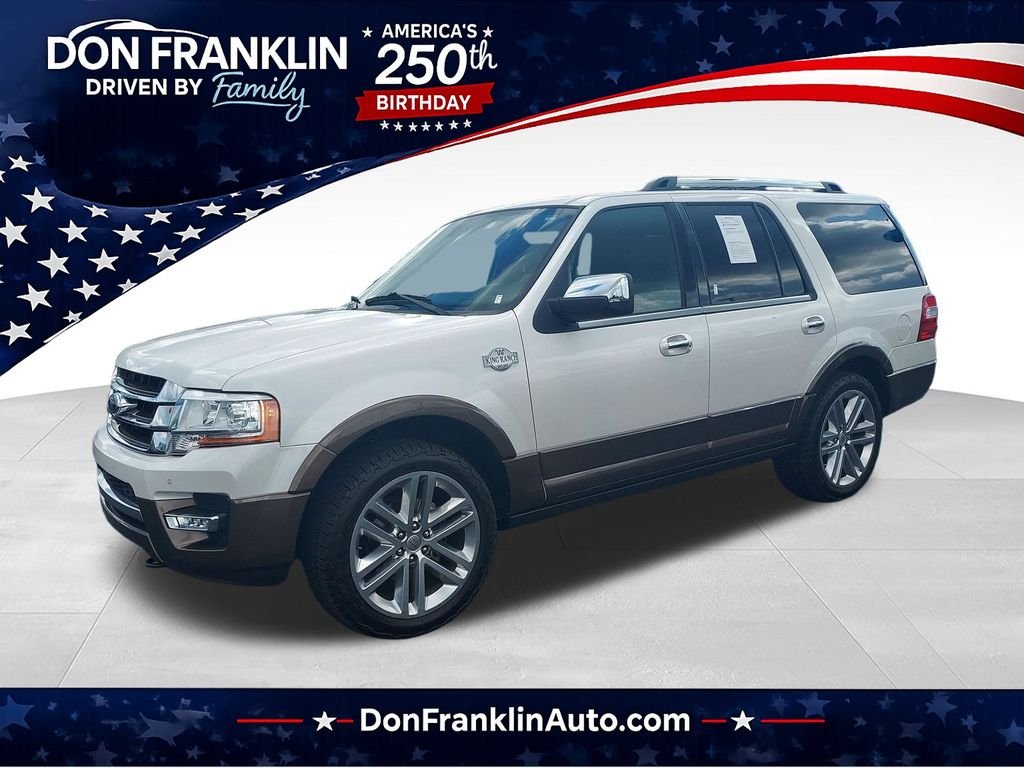 Used 2017 White Ford King Ranch image 1