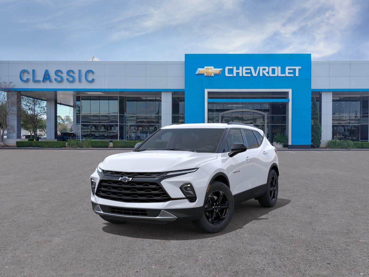 2026 Chevrolet Blazer 2LT White at Classic Elite Chevrolet Sugar Land