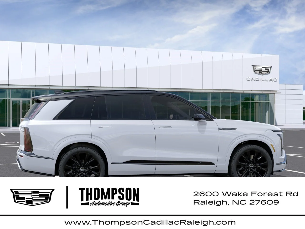 New 2027 Vibrant White Tricoat Cadillac Platinum image 5