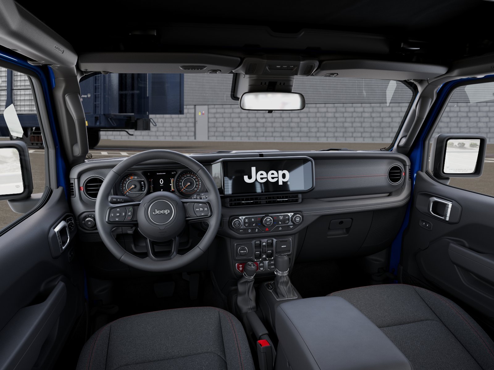 New 2027 Hydro Blue Pearlcoat Jeep Rubicon image 8