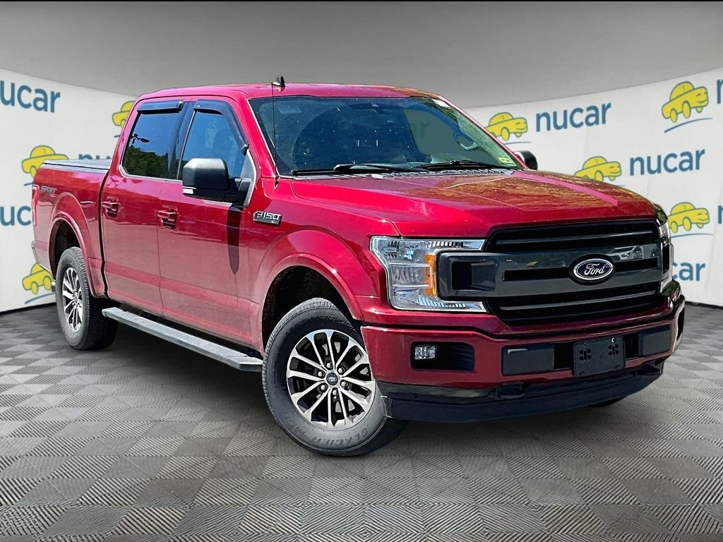 Used 2019 Ruby Red Metallic Ford XLT image 1