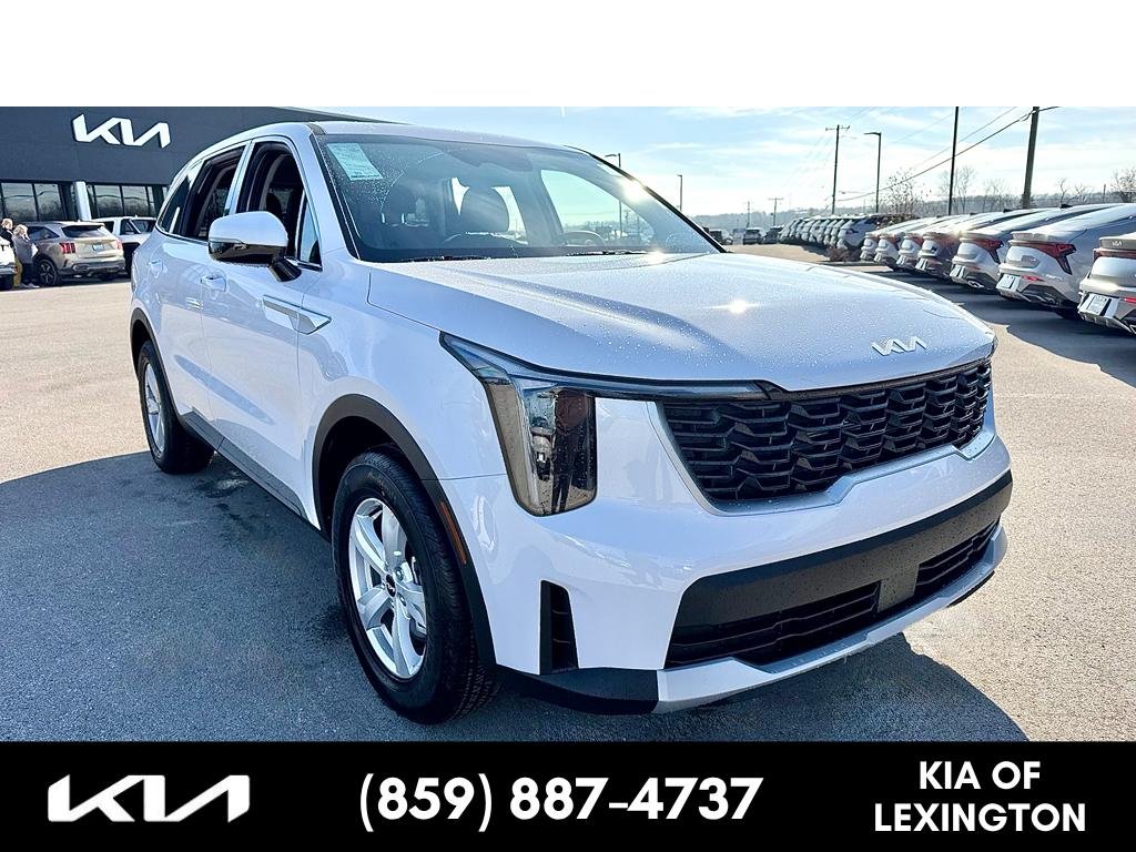 New 2026 Glacial White Pearl Kia LX image 1