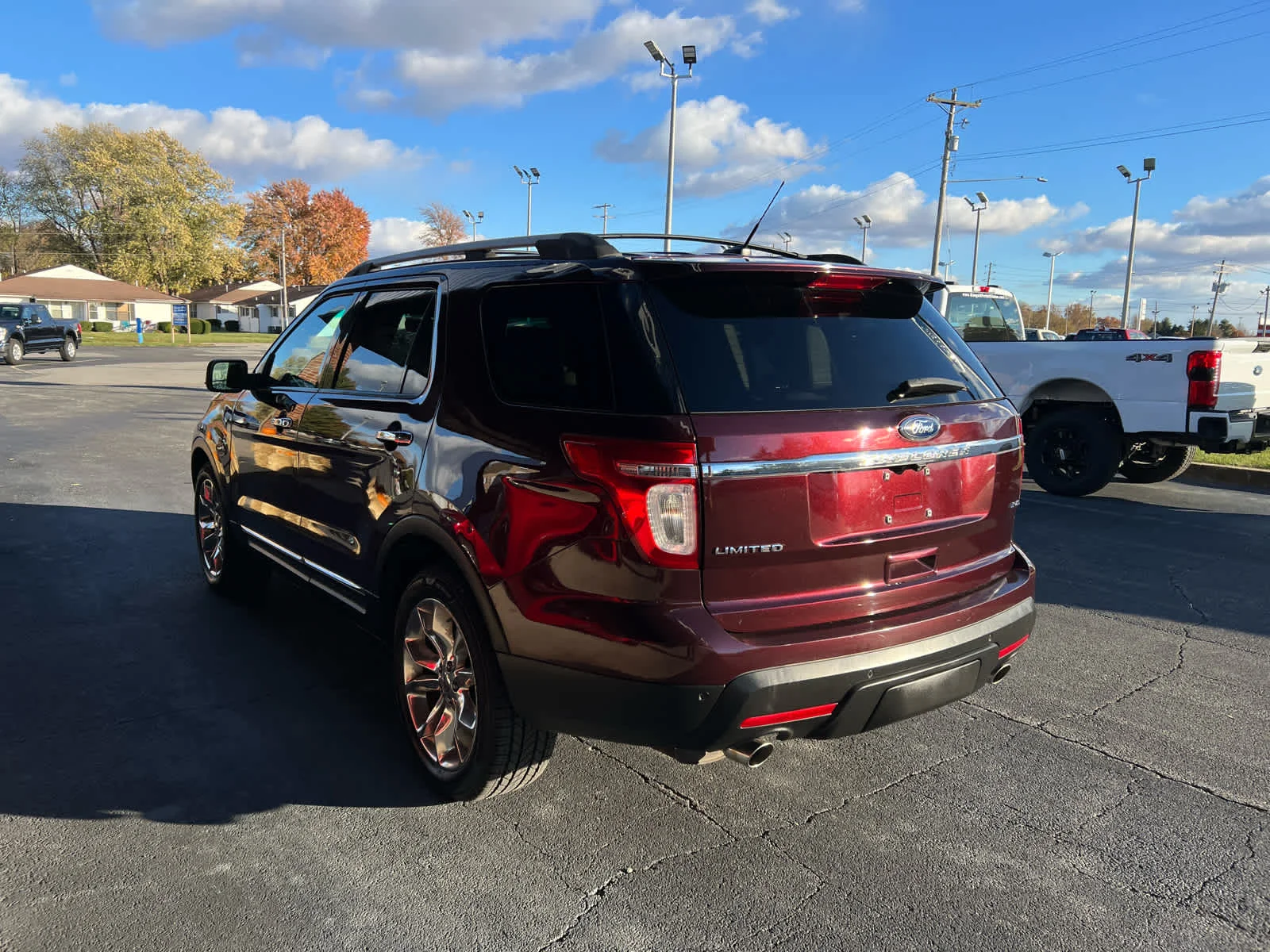Used 2011 Bordeaux Reserve Red Metallic Ford Limited image 25