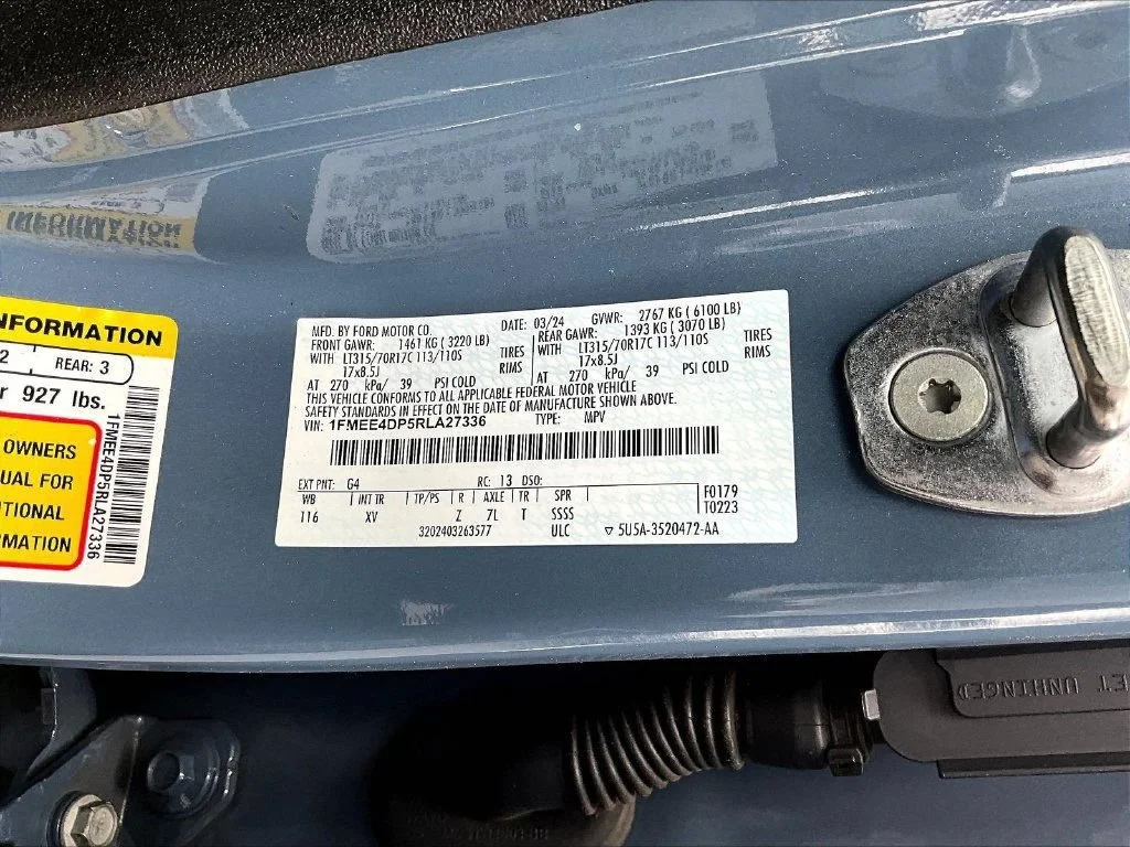 Used 2024 Azure Gray Metallic Ford Heritage Edition image 20