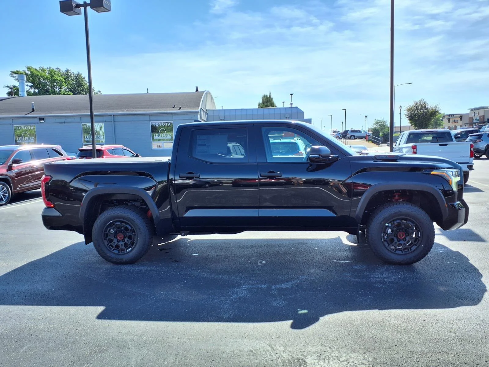 New 2026 Midnight Black Metallic Toyota Tundra TRD Pro image 2