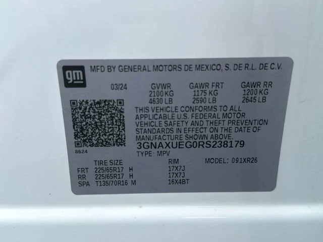 Used 2024 Summit White Chevrolet LT image 28
