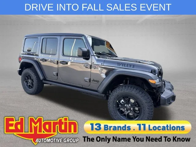 New 2027 Gray Jeep Willys image 1