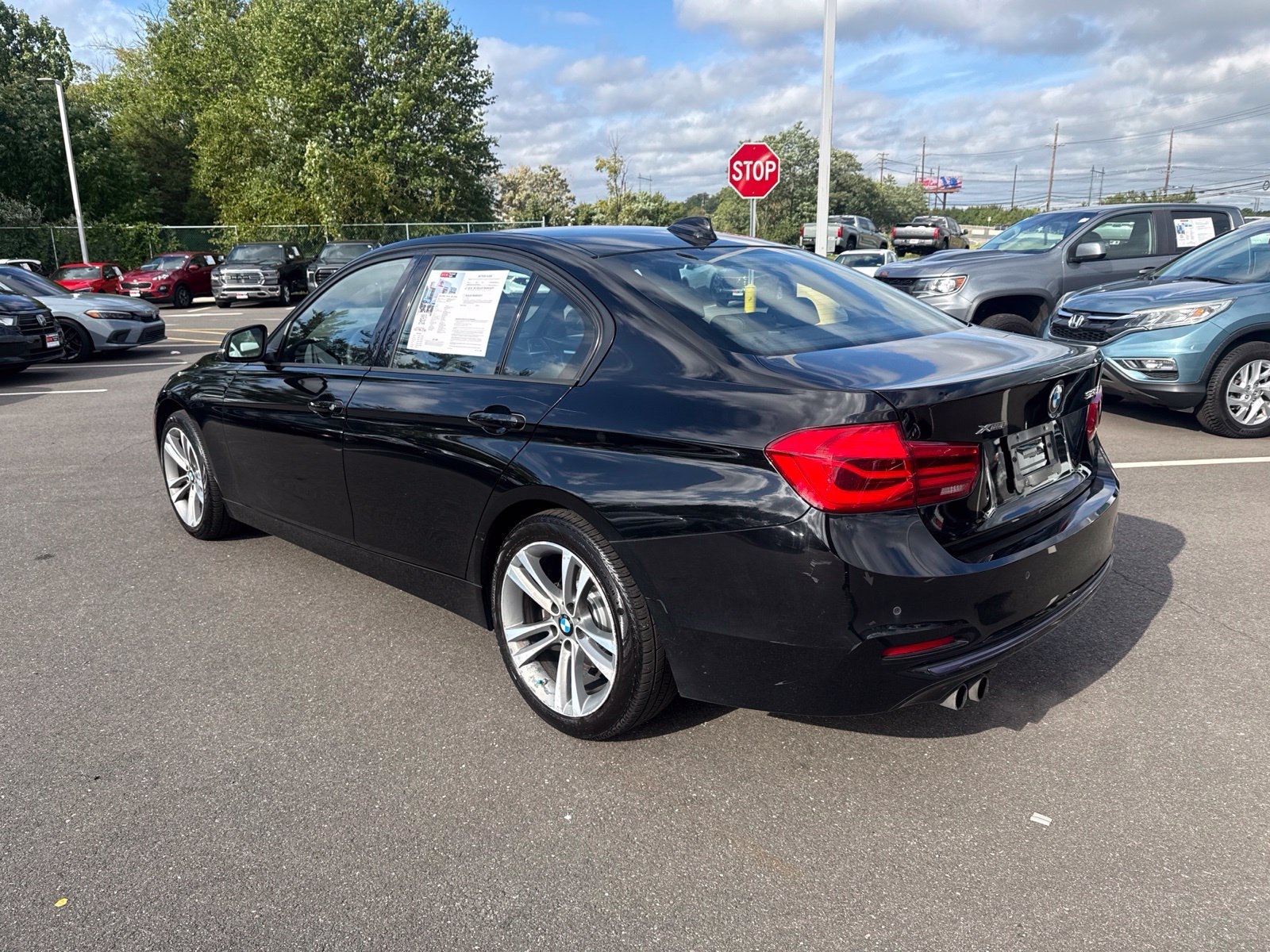 Used 2016 Black BMW 328i xDrive image 8