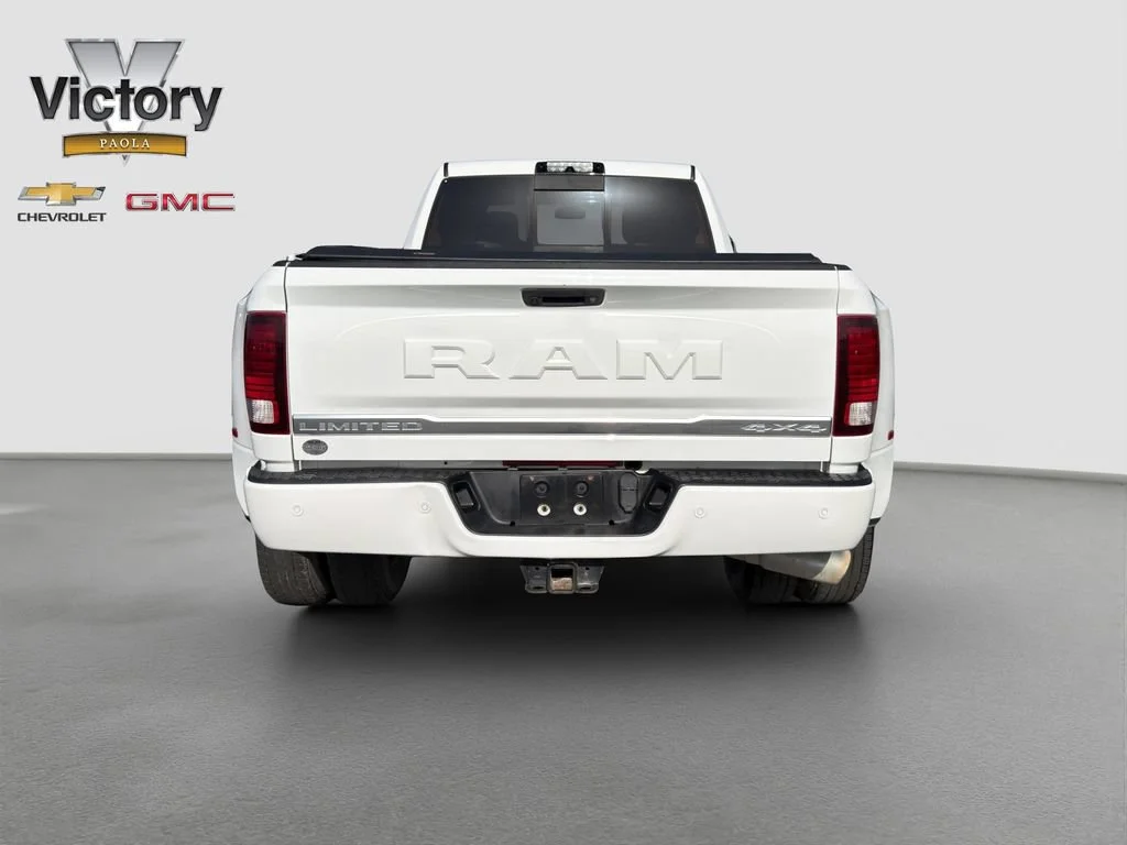 Used 2018 White Ram Limited Mega Cab 4x4 6