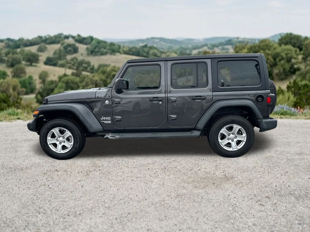 Used 2020 Gray Jeep Unlimited Sport S image 5