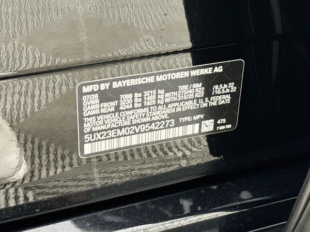 New 2027 Black Sapphire Metallic BMW xDrive40i image 34