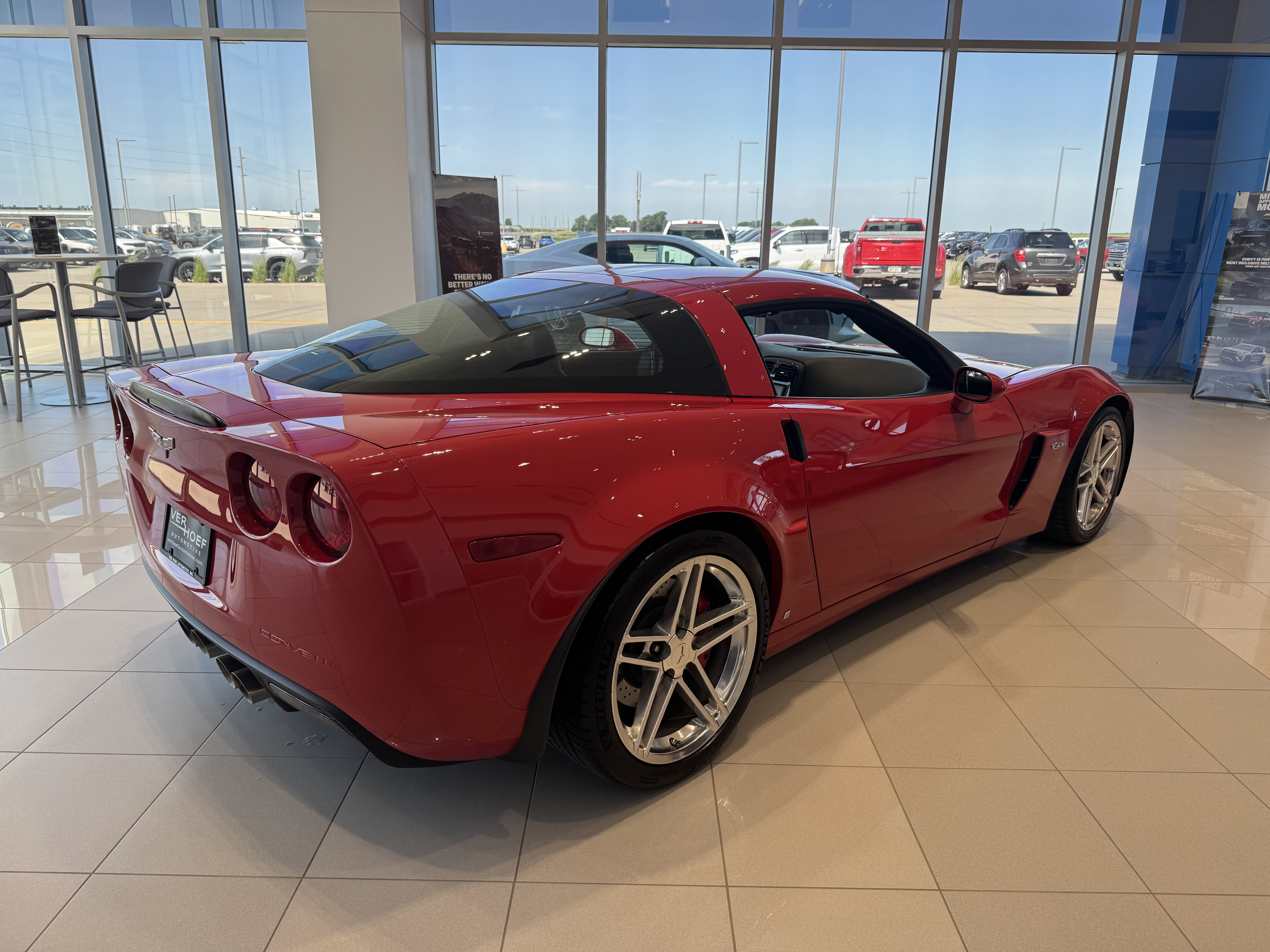 Used 2008 VICTORY RED Chevrolet Z06 image 4
