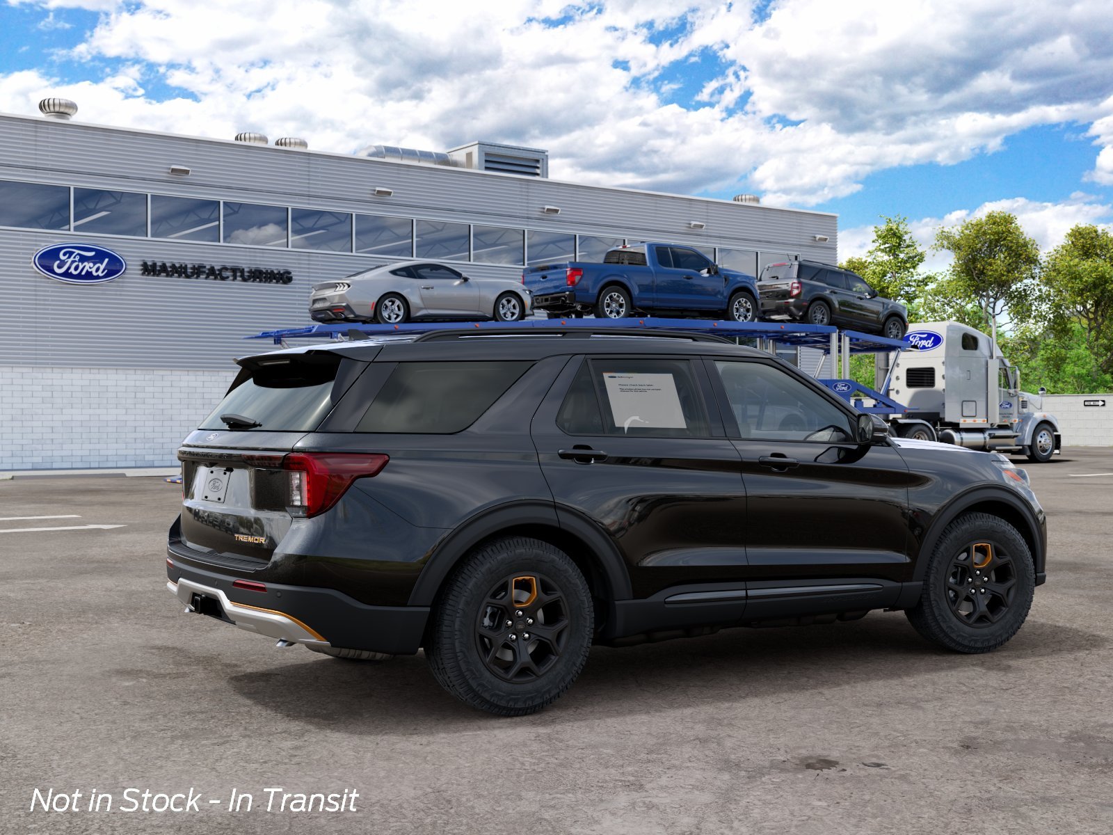 New 2027 Agate Black Metallic Ford Tremor® image 6
