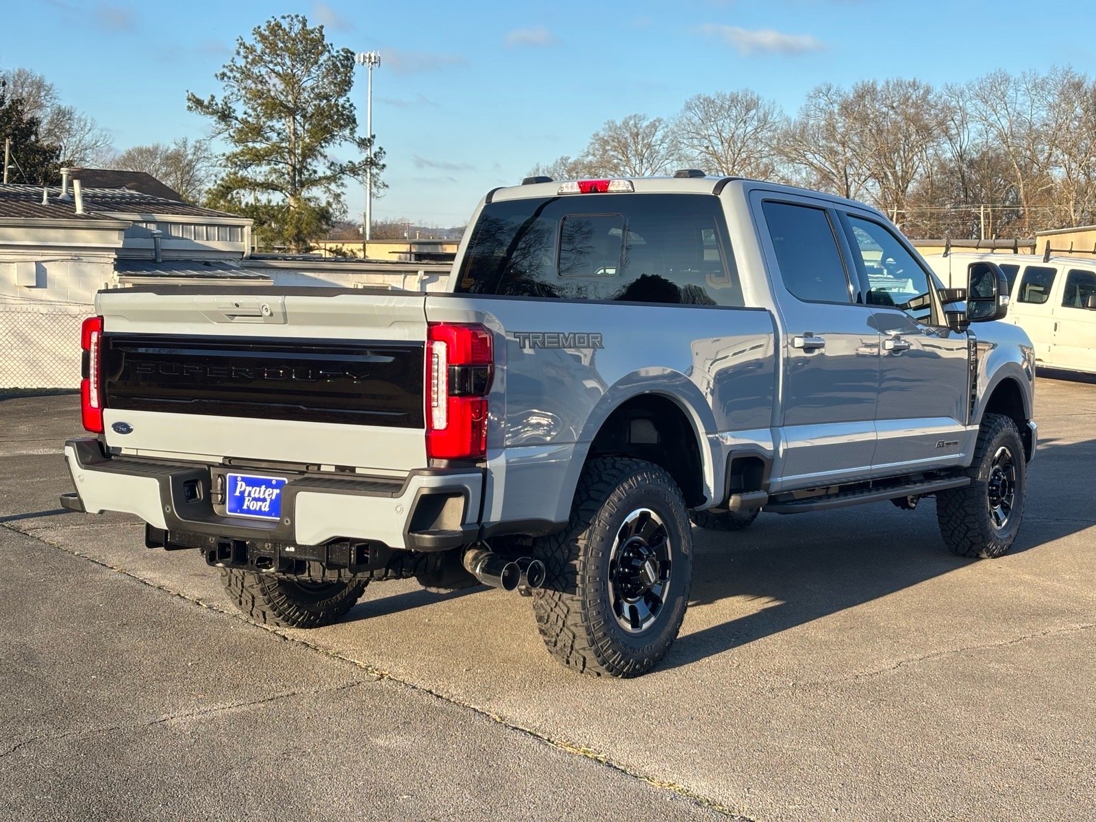 New 2026 Glacier Gray Metallic Tri-Coat Ford F-350® Platinum® image 4