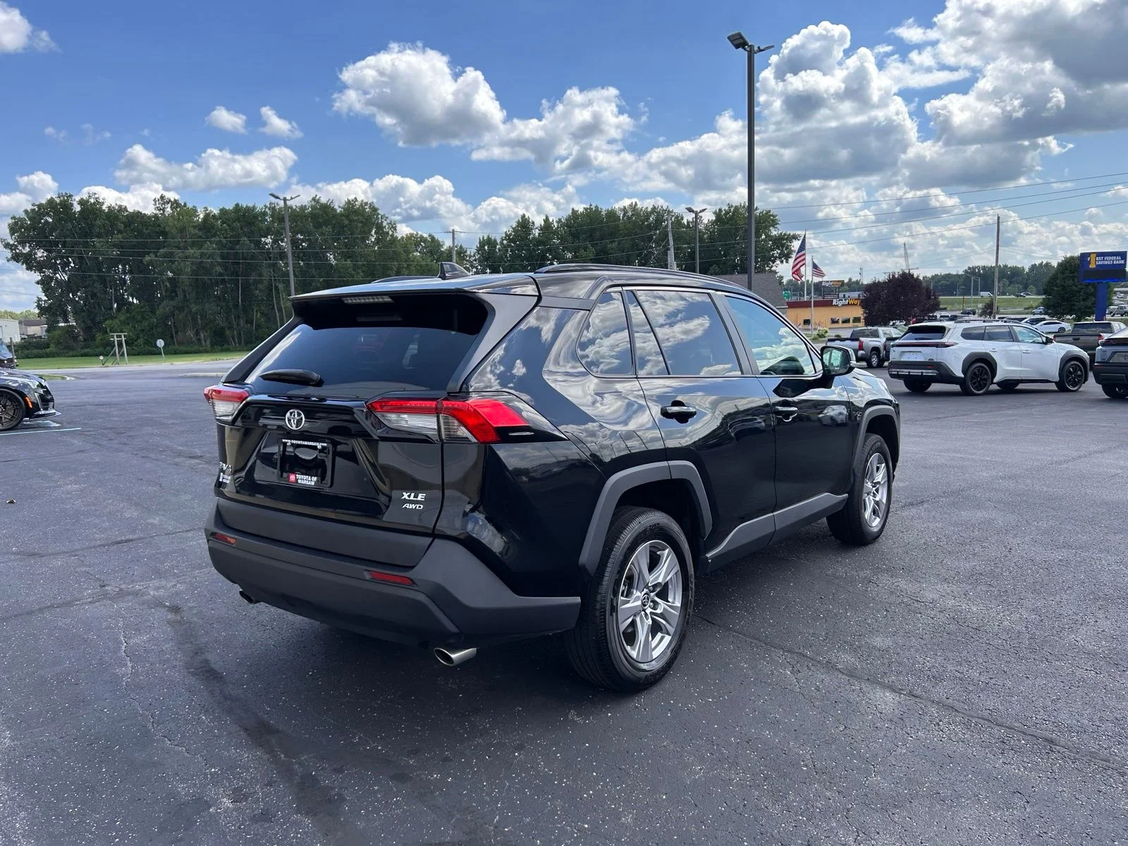 Used 2024 Black Toyota XLE image 3