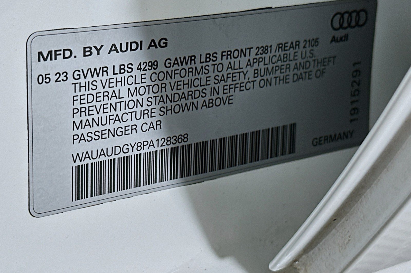 Used 2023 Ibis White Audi Premium image 24