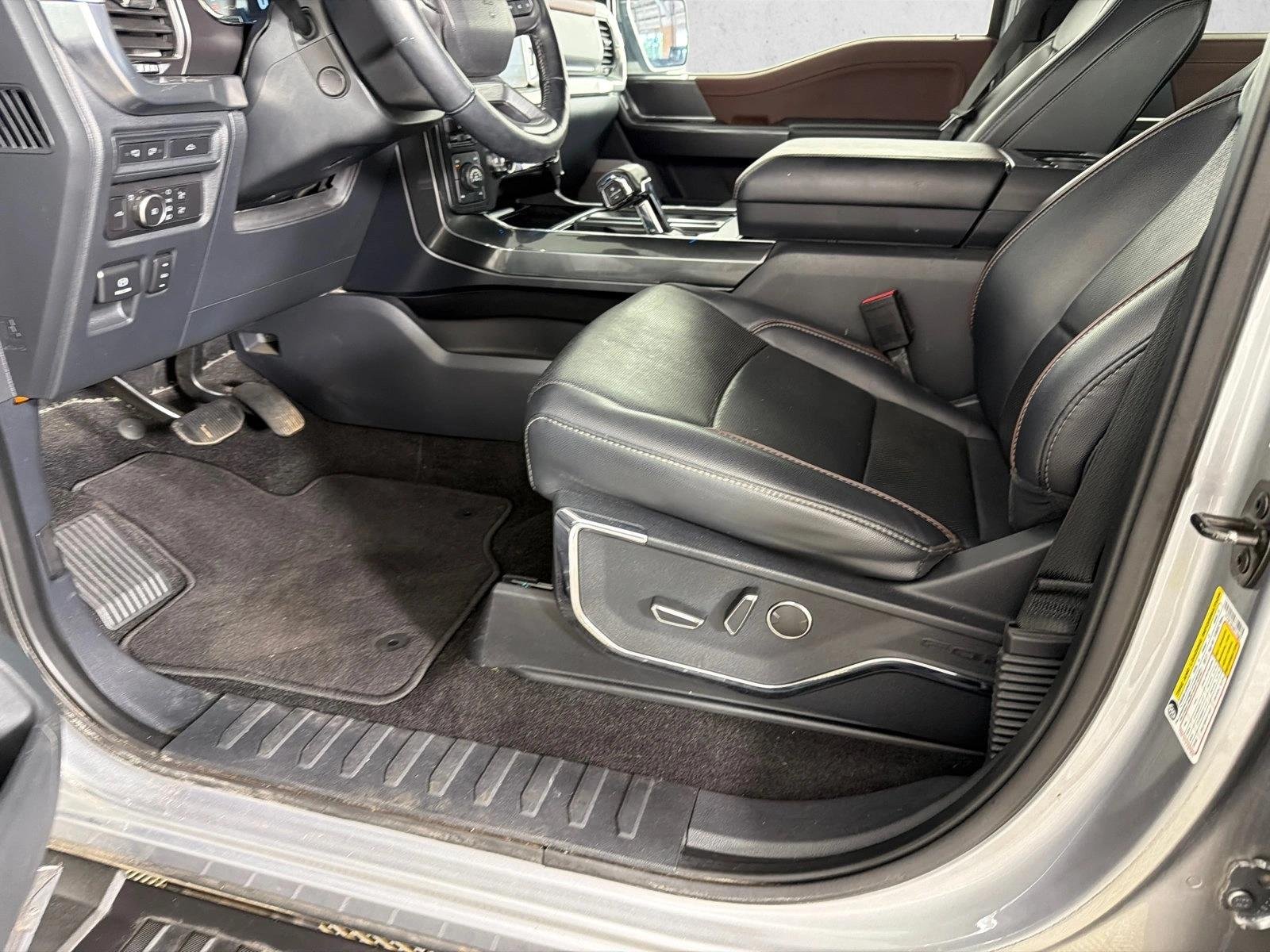 Used 2021 Iconic Silver Metallic Ford LARIAT image 10