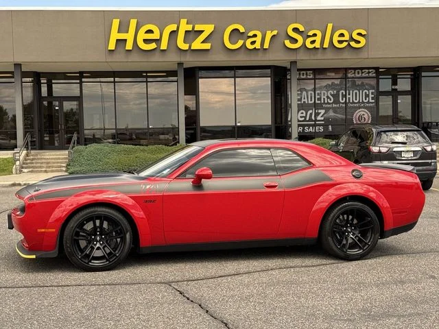 Used 2023 Red Dodge R/T Scat Pack Widebody image 1