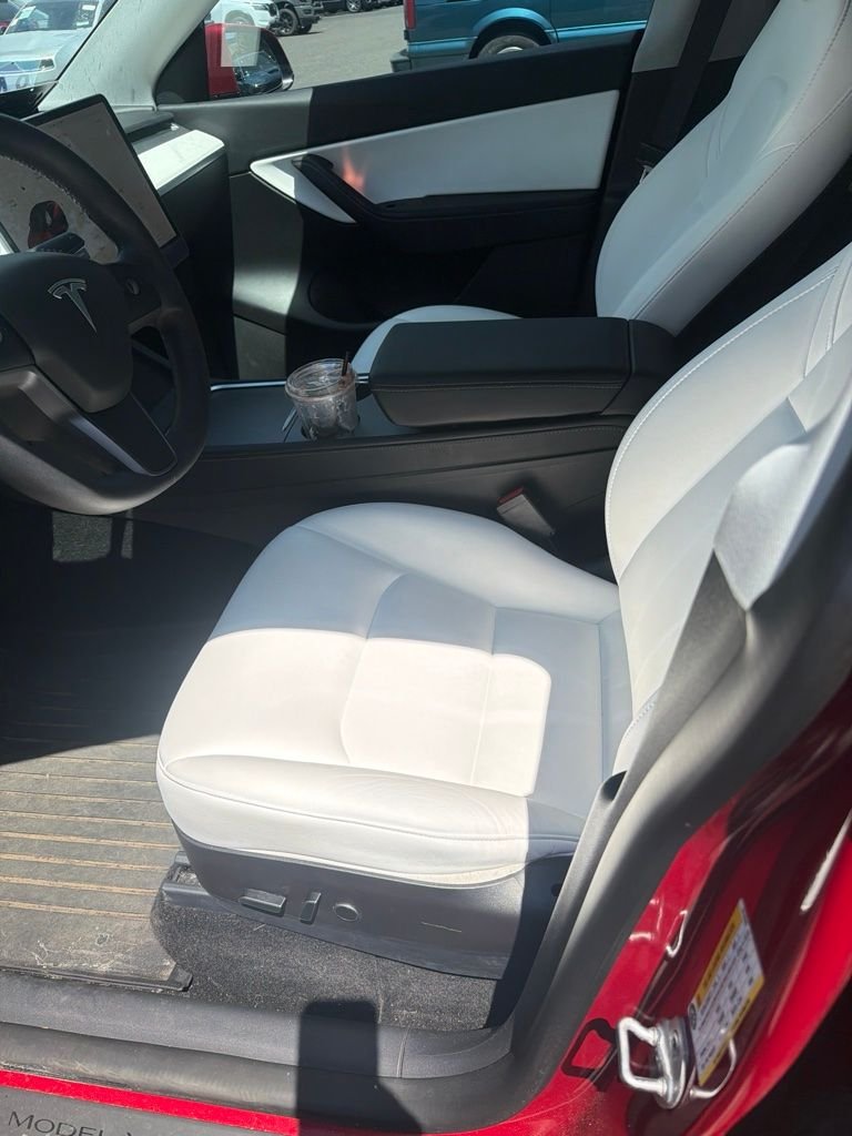 Used 2022 Red Multi-Coat Tesla Long Range image 8