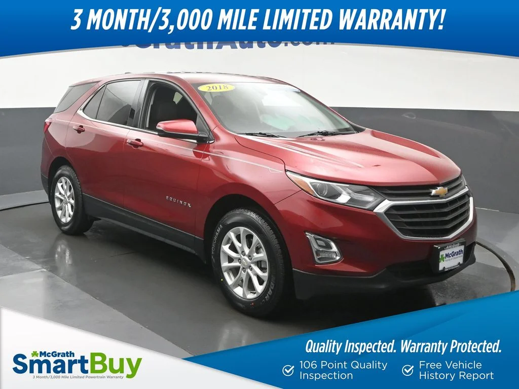 Certified Used 2018 Red Chevrolet LT image 1