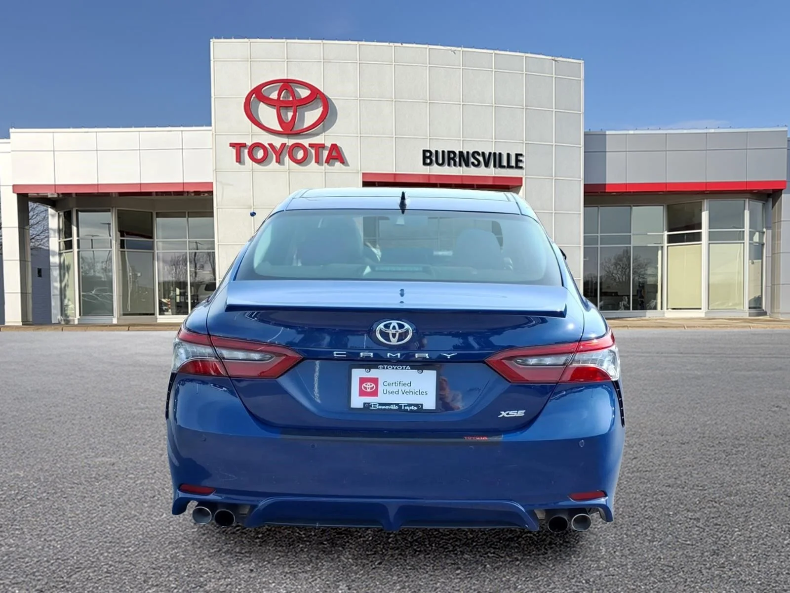 Used 2024 Blue Toyota XSE V6 image 5