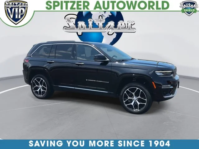 Used 2022 Diamond Black Jeep Summit Reserve image 2