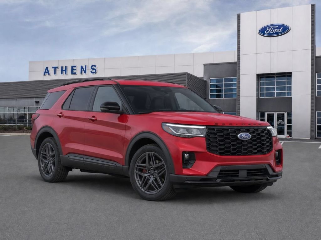 New 2026 Rapid Red Metallic Tinted Clearcoat Ford ST-Line image 1