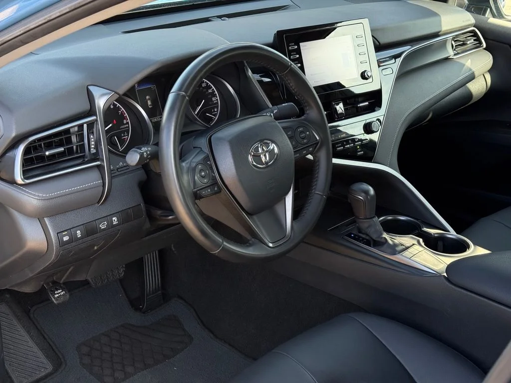 Certified Used 2024 Blue Toyota SE image 8