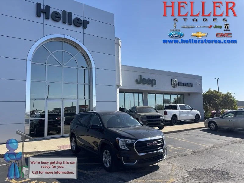 Used 2024 Ebony Twilight Metallic GMC SLE image 1