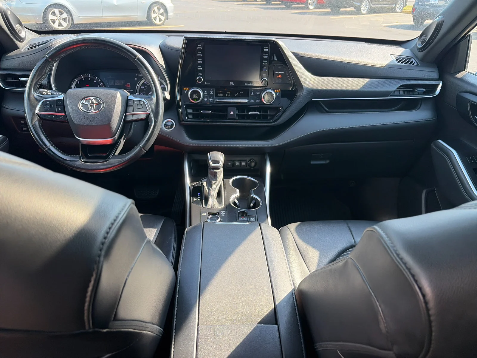 Used 2021 Midnight Black Metallic Toyota XSE image 14
