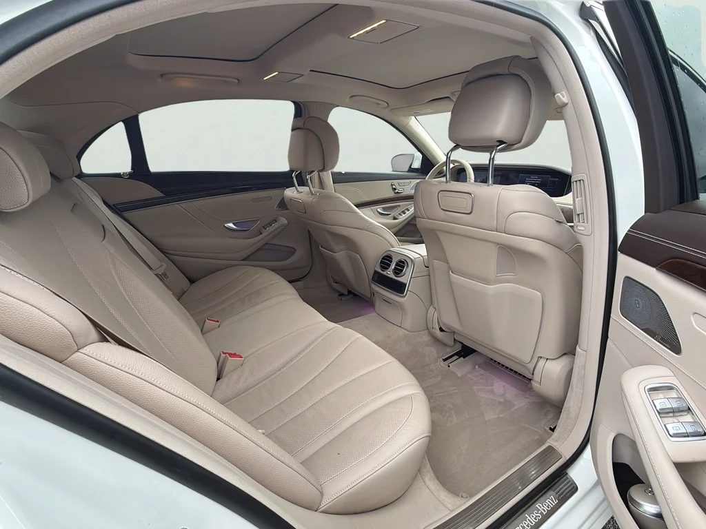 Used 2019 designo Diamond White Mercedes-Benz S 450V image 15