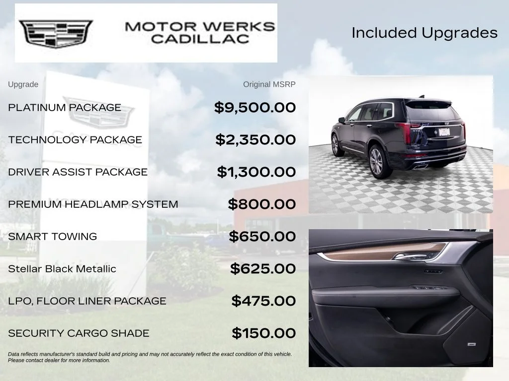 Used 2025 Black Cadillac Premium Luxury image 4