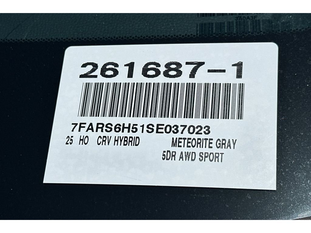 Used 2025 Meteorite Gray Metallic Honda Sport image 20