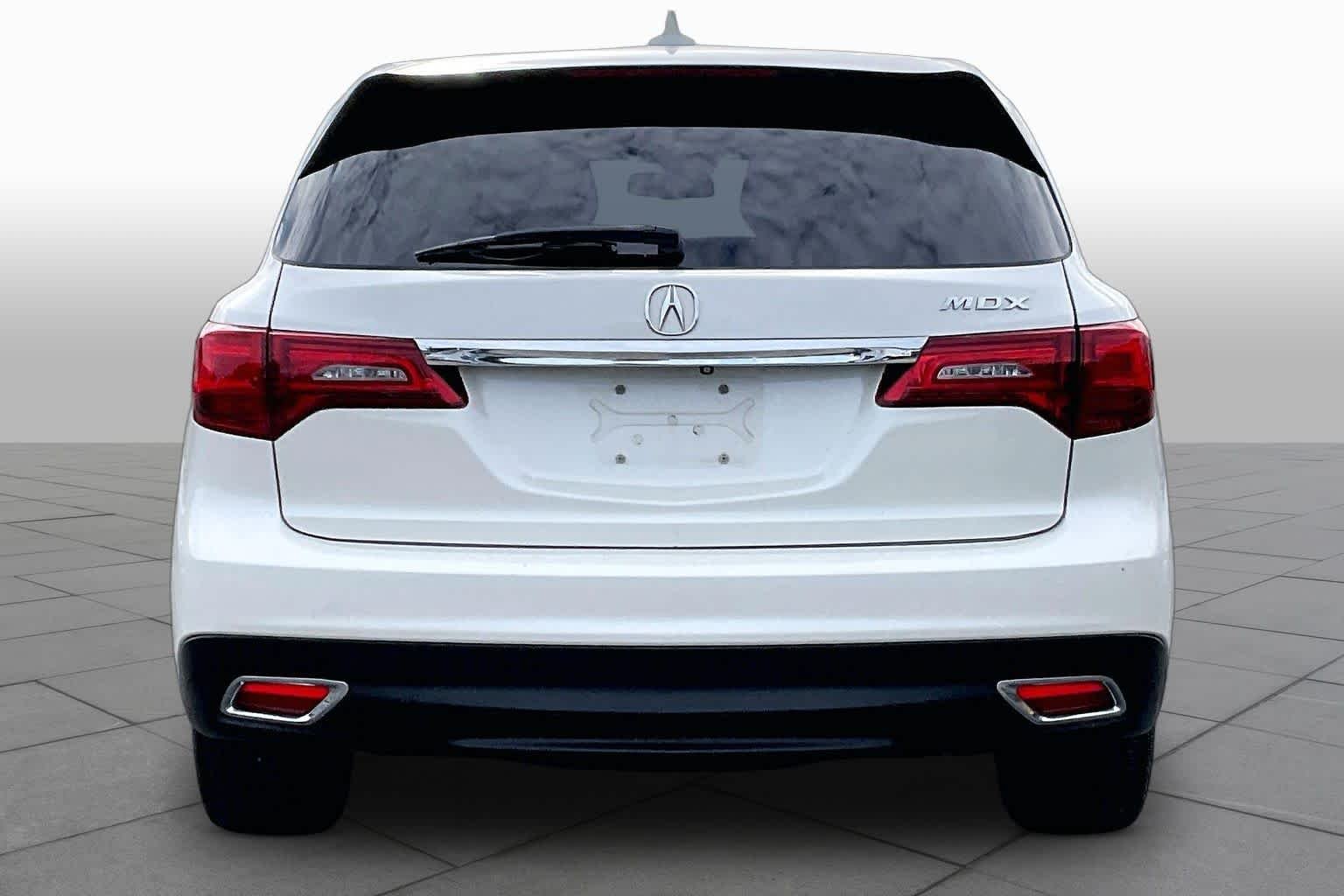 Used 2015 White Acura Tech Pkg image 4