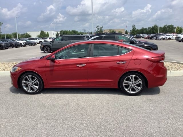 Used 2017 Scarlet Red Hyundai Limited image 8