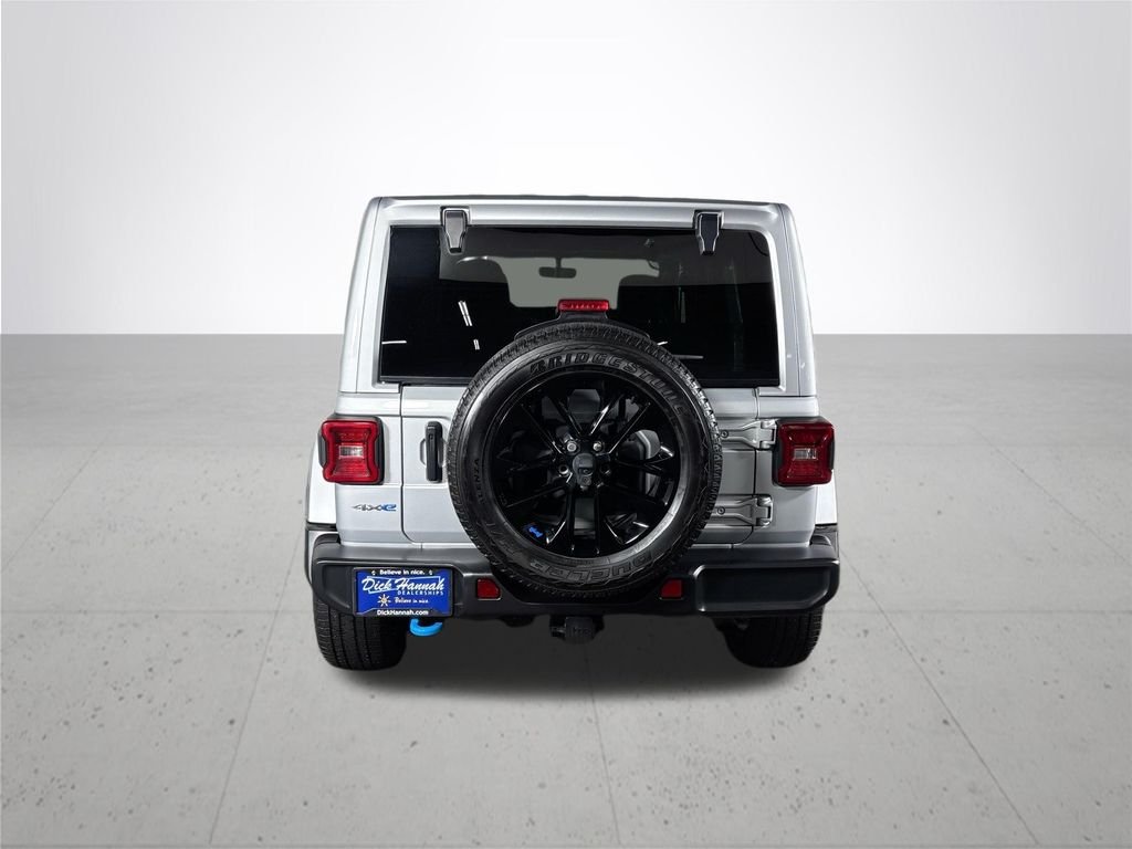 Used 2023 Silver Jeep Sahara 4xe image 7