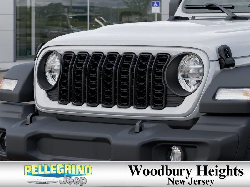 New 2026 Bright White Clear-Coat Exterior Paint Jeep Sport S image 11