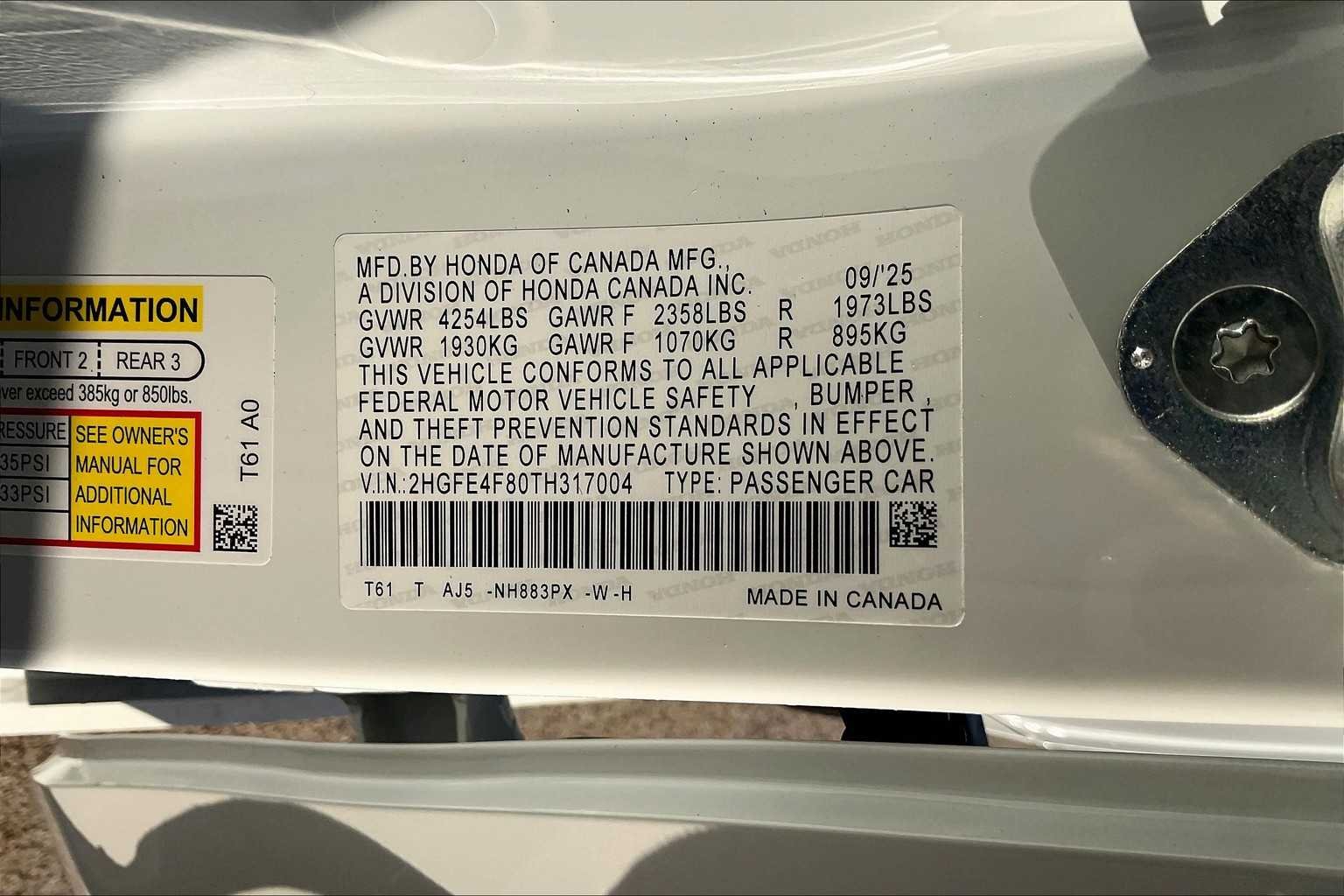 2026 Honda Civic Sport Touring - Photo 21