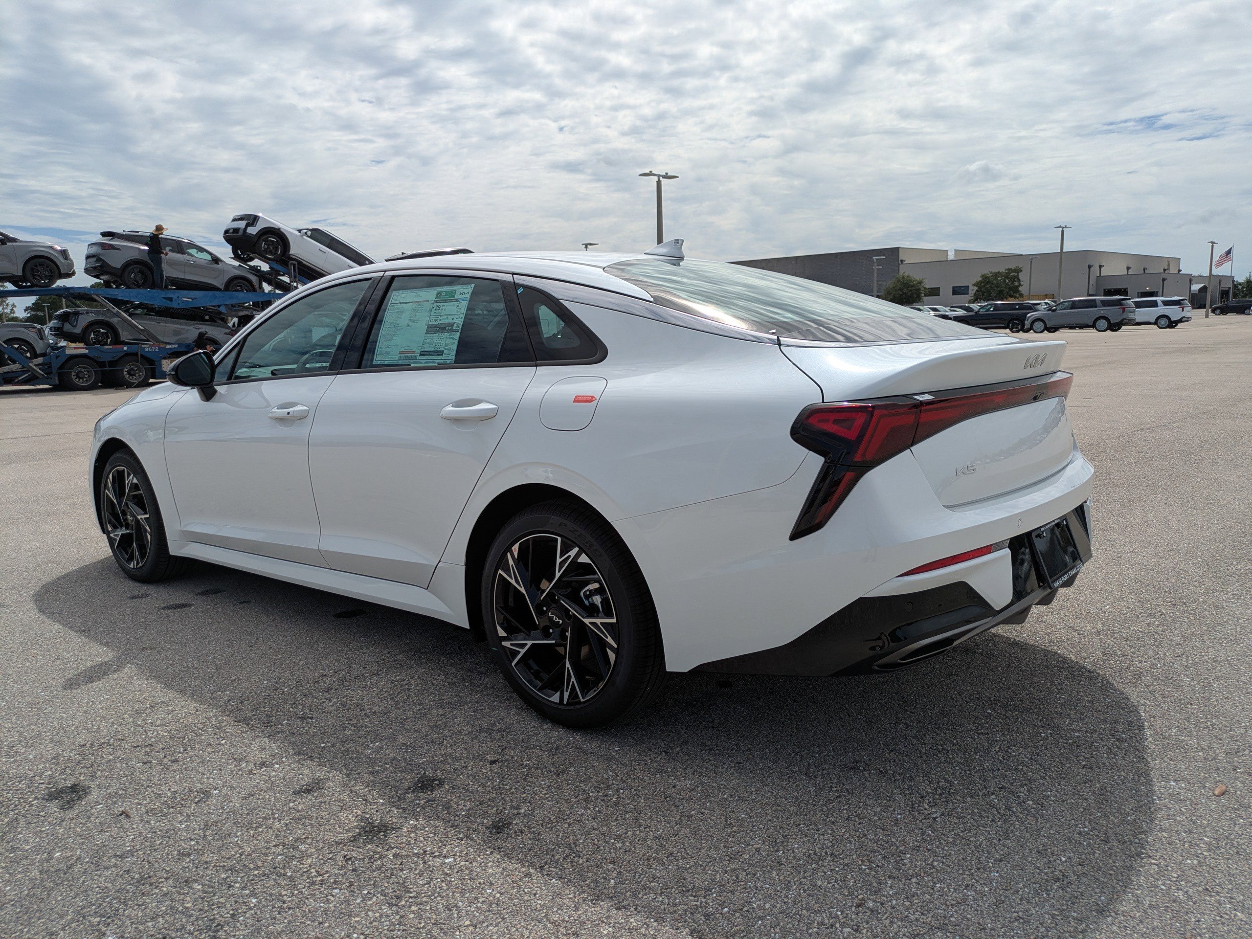 New 2026 Snow White Pearl Kia GT-Line FWD image 6