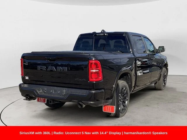 New 2026 Diamond Black Ram LIMITED CREW CAB 4X4 5