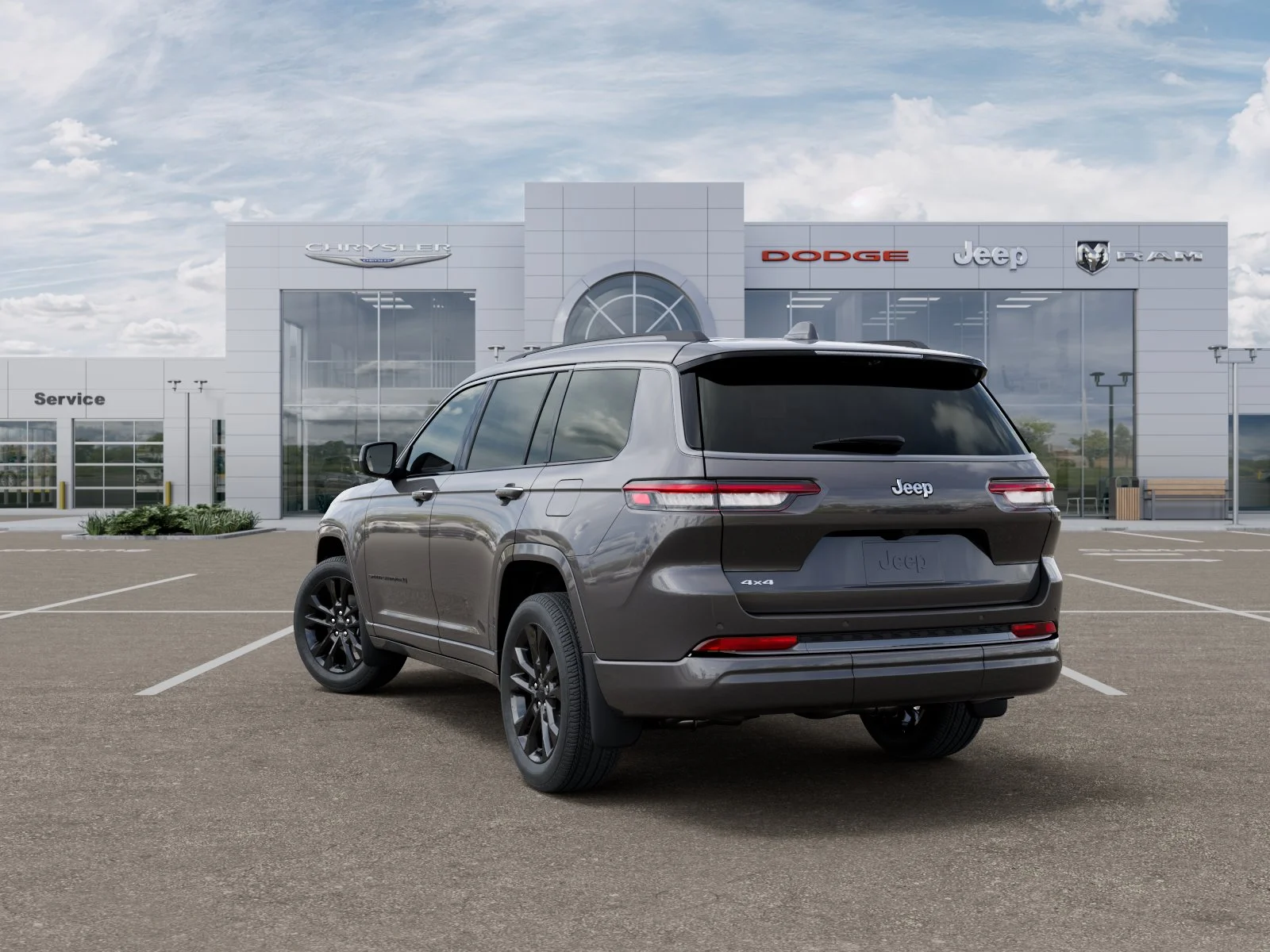 New 2026 Baltic Gray Metallic Clear-Coat Exterior Paint Jeep Limited Reserve image 31