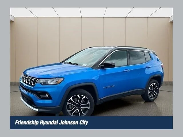 Used 2024 Blue Jeep Limited image 1